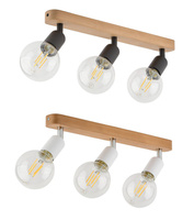 Lampa sufitowa SIMPLY BLACK WOOD TK Lighting 4750