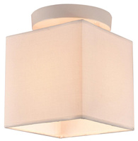 BOHO LAMPA SUFITOWA 1X40W E27 BIAŁY ABAŻ. BEŻOWY Candellux 31-58423