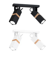 Lampa sufitowa VIDAR II WHITE BLACK Milagro MLP5401 MLP5406 - kolor do wyboru