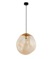 Lampa wisząca szklana SOL AMBER 40cm TK Lighting 4261
