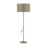 Lampa podłogowa abażur walcowy 50cm w kolorze oliwkowym DALUM OLIVE 1xE27 Tk Lighting 16228