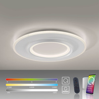 Okrągły biały plafon sufitowy 50cm strerowany pilotem / smartfonem Q-KALIA LED Paul Neuhaus 6503-16