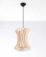 Lampa wisząca ORIANA naturalne drewno Sollux Lighting SL.0642