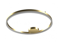 Lampa sufitowa złota HALO PENDANT 120 LED AZzardo AZ5346 sterowana pilotem