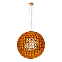 ABROS LAMPA WISZĄCA 50 1X60W E27 MIEDZIANY Candellux 31-09074