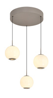 Lampa wisząca trójka okrągła LED Luberon kaszmirowa Aviano Lighting 5051-313