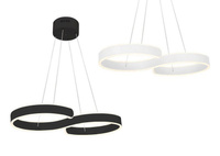 Lampa wisząca INFINITY LED WHITE BLACK Milagro ML5493 ML5479 - kolor do wyboru