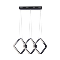 Lampa wisząca czarna HILD LED Kaja K-8160