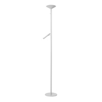Biała lampa podłogowa LED TROST FLOOR DIMM SWITCH WH Azzardo AZ7298