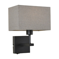 Kinkiet NORTE Italux WL-1122-1-A-BM-RC-GR