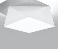 Lampa sufitowa, plafon HEXA 35 white Sollux SL.0689