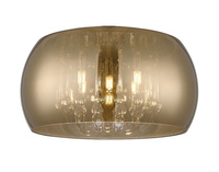 Lampa sufitowa złota 40cm Crystal C0076-05L-F4HF Zuma Line