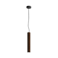 Lampa wisząca drewniana tuba MOD461PL-L5BR3K Basic Texture Maytoni