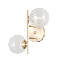 Kinkiet Toledo 2xG9 Italux WL-40717-2-HBR