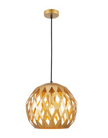 Lampa wisząca złota HILO Italux PND-22341-1L-GD