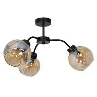 Lampa sufitowa SOFIA 3 AMBER Milagro MLP6595