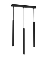 Lampa wisząca potrójna MONZA BLACK Milagro MLP8840