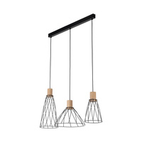 MODESTO WOOD SOSNA LAMPA WISZACA 3 TK Lighting 10158