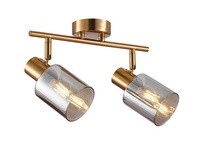 Lampa sufitowa SANTIA  Italux SPL-65342-2-BRO-SG