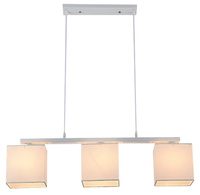 BOHO LAMPA WISZĄCA 3X40W E27 BIAŁY ABAŻ. BEŻOWY Candellux 33-58362