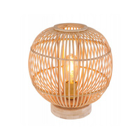 Lampka stołowa HILDEGARD naturalny bambus Globo 15368T