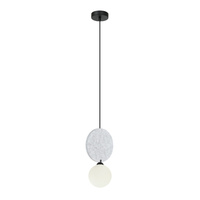 Lampa wisząca Andrea 1xG9 Italux PND-59779-1M-LGR