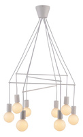 ALTO LAMPA WISZĄCA 8X40W E27 BIAŁY MATOWY Candellux 38-70944