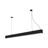 Czarna lampa wisząca liniowa o długości 120cm Sigi V LED 3000K PL0130-BK Yaskr