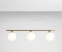 Lampa wisząca BERYL GLASS 3 GOLD Aldex 1006E_30