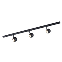 Zestaw szynowy 3-punktowy 100cm czarny Marvi TR Blake Italux 920321-3-BL-SET