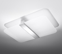 Lampa sufitowa plafon AZALIA szklany biały Sollux Lighting SL.1007
