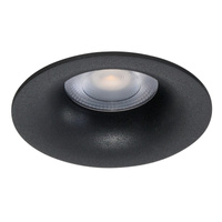 Czarne okrągłe oczko sufitowe 8,5cm 4 barwy światła PUR 4CCT SWITCH BK Azzardo AZ6852
