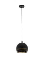 Lampa wisząca czarno złota CAMASTRA Eglo 98071