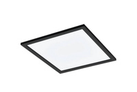 Lampa sufitowa czarna SALOBRENA-Z LED Eglo 900051 sterowana pilotem funkcja smart