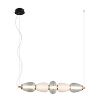 Lampa wisząca GASTEL LED Italux PND-74937-5-BK