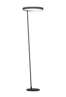 Lampa podłogowa czarna CAREDARA LED Eglo 390167 funkcja ściemniania