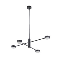Lampa wisząca ORBIT BLACK IV Nowodvorski 7945