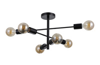 Lampa sufitowa PIANSI Italux PND-4025-6-BL