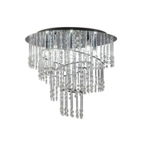 Lampa sufitowa TERRE srebrna Zuma Line 19154L