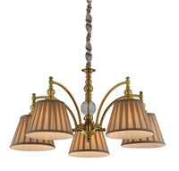 AUSTIN LAMPA WISZĄCA 5X40W E14 PATYNA Candellux 35-13859