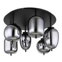 Lampa sufitowa BLACKY Globo 15345-6D