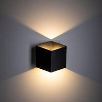 Kinkiet zewnętrzny CUBE BLACK LED IP54 Tk Lighting 18182