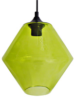 LAMPA WISZĄCA BREMEN 20 1X60W E27 KLOSZ ZIELONY Candellux 31-36353-Z