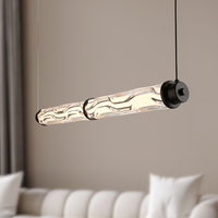 Lampa wisząca pozioma szklana tuba 66cm CORTE 18W LED 3000K Candellux Studio 32-50779