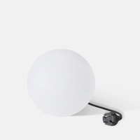 Biała mała kula ogrodowa 20cm BALL Zuma Line MC20E
