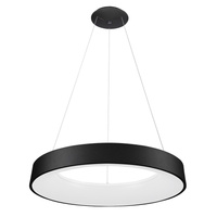 Lampa wisząca GIULIA BLACK LED 80 cm Italux 5304-880RP-BK-3