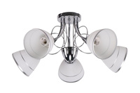 ELOTTE LAMPA SUFITOWA 5X40W E27 BIAŁY Candellux 35-77936