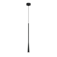 Czarna cienka lampa wisząca Elysia LED 3000K PL0121-BK Yaskr