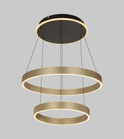 Lampa wisząca podwójna Marling złota Aviano Lighting 6072-304