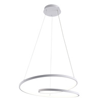 Lampa wisząca Reina biała LED 3000-6000K Italux PND-21692-M-WH